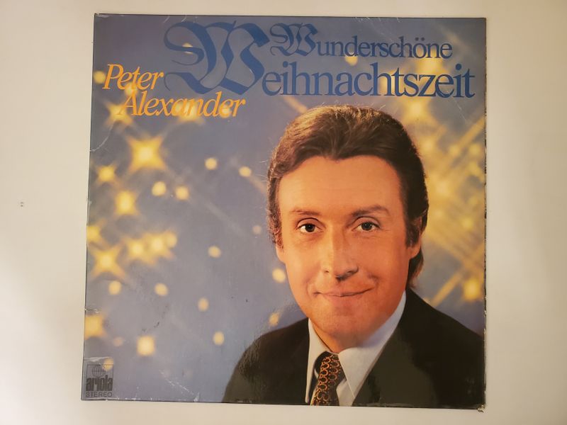 Peter Alexander Wundersch?ne Weihnachtszeit vinyl record